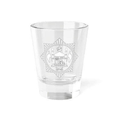 Emblem of Afghanistan 1919-1926 (Afghanistan) (Coat of Arms) Shot Glass 1.5oz 1.5oz - Go Mug Yourself
