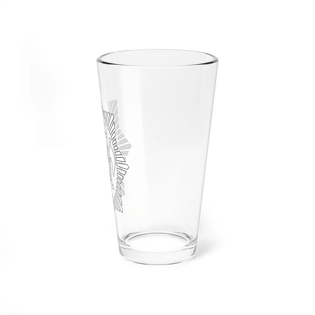 Emblem of Afghanistan 1919-1928 oval (Afghanistan) (Coat of Arms) Pint Glass 16oz - Go Mug Yourself