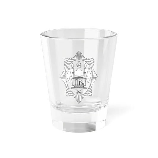 Emblem of Afghanistan 1919-1928 oval (Afghanistan) (Coat of Arms) Shot Glass 1.5oz 1.5oz - Go Mug Yourself