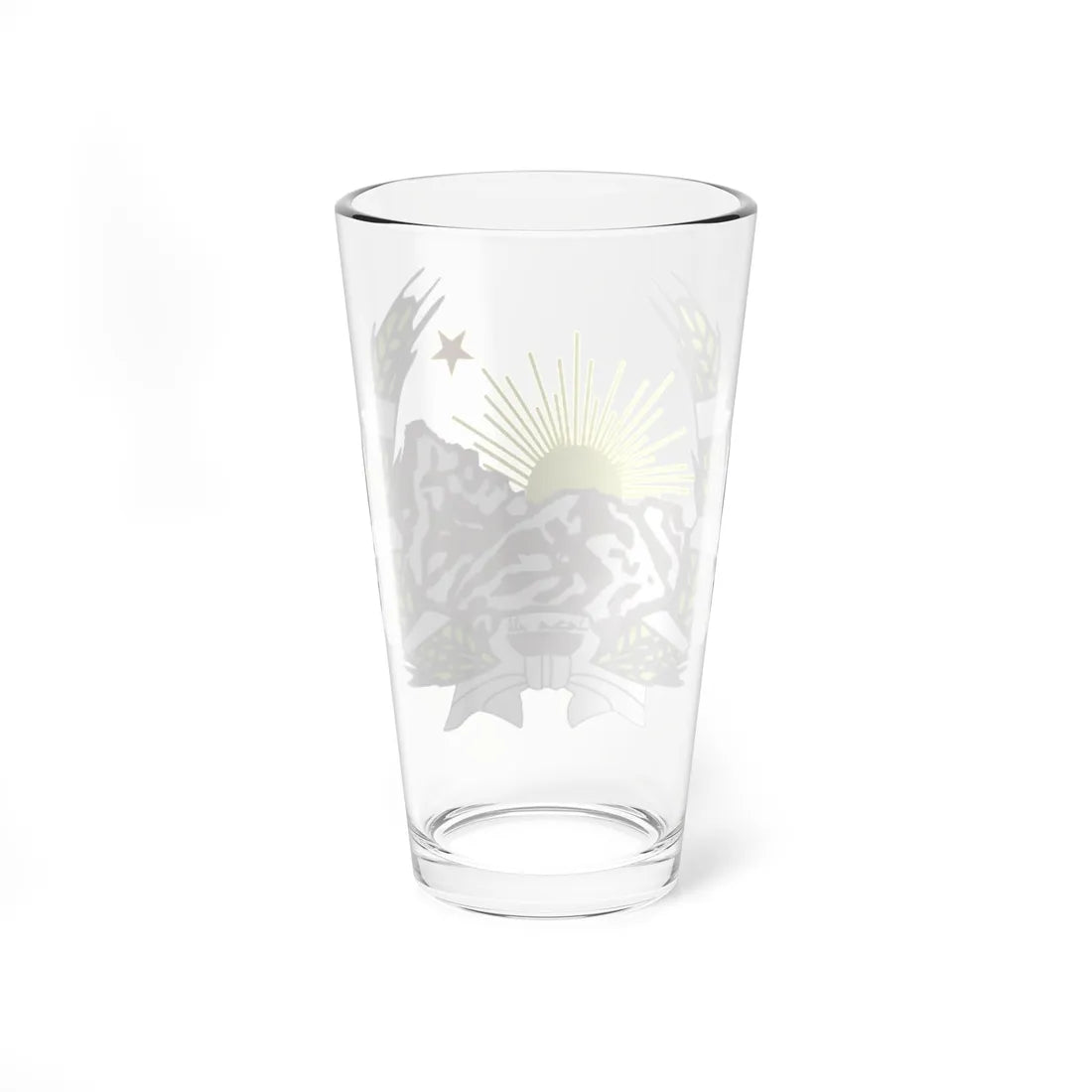 Emblem of Afghanistan 1928-1929 (Afghanistan) (Coat of Arms) Pint Glass 16oz - Go Mug Yourself