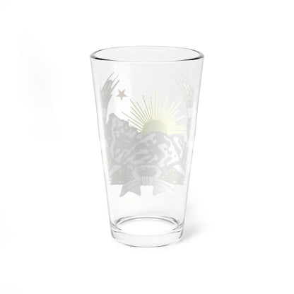 Emblem of Afghanistan 1928-1929 (Afghanistan) (Coat of Arms) Pint Glass 16oz - Go Mug Yourself