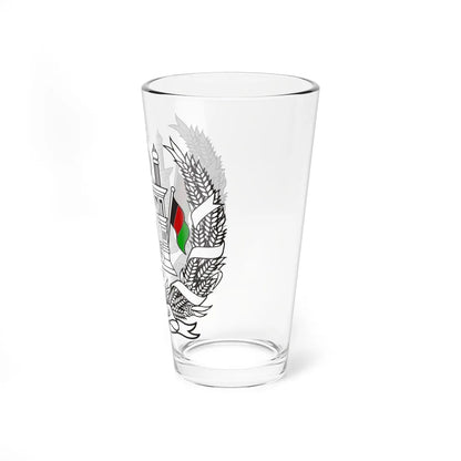 Emblem of Afghanistan 1931-1973 (Afghanistan) (Coat of Arms) Pint Glass 16oz - Go Mug Yourself