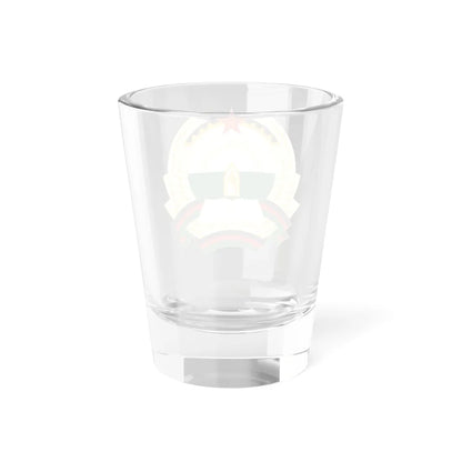 Emblem of Afghanistan 1980-1987 (Afghanistan) (Coat of Arms) Shot Glass 1.5oz - Go Mug Yourself