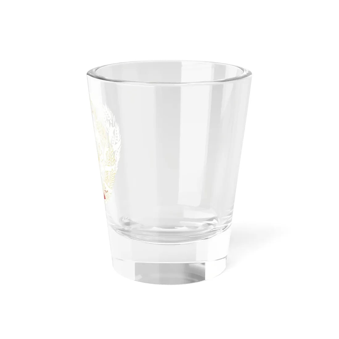 Emblem of Afghanistan present on the flag 2004-2013 (Afghanistan) (Coat of Arms) Shot Glass 1.5oz - Go Mug Yourself