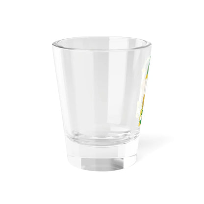 Emblem of Andalusia (Spain) (Coat of Arms) Shot Glass 1.5oz - Go Mug Yourself