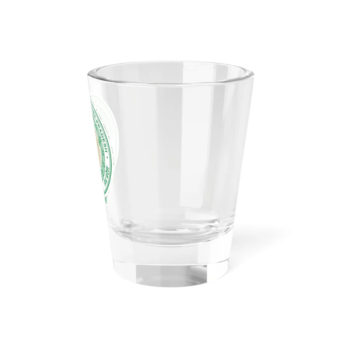Emblem of Andhra Pradesh before 2014 (India) (Coat of Arms) Shot Glass 1.5oz - Go Mug Yourself