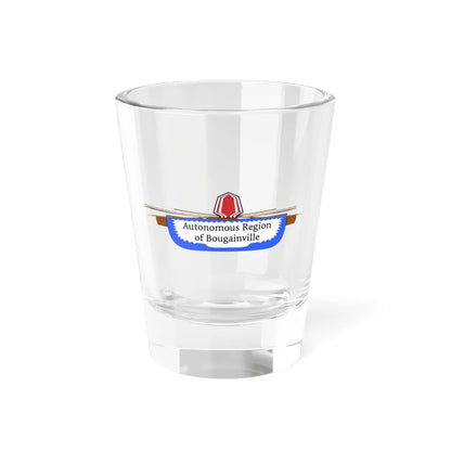 Emblem of Autonomous region of Bougainville (Guinea) (Coat of Arms) Shot Glass 1.5oz 1.5oz - Go Mug Yourself