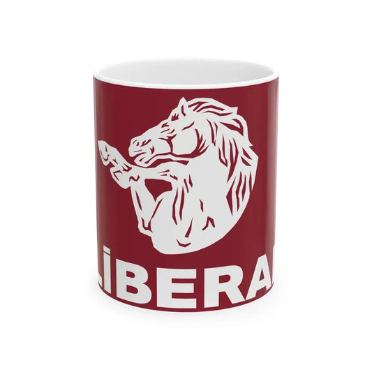 Emblem of Azerbaijan Liberal Party (Azerbaijan) White Coffee Mug 11oz - Go Mug Yourself