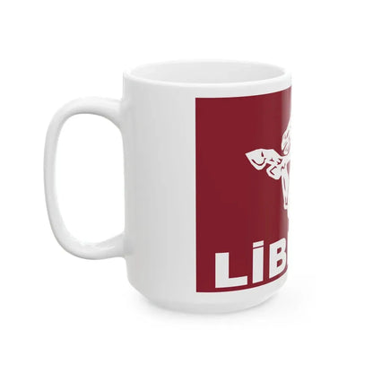Emblem of Azerbaijan Liberal Party (Azerbaijan) White Coffee Mug - Go Mug Yourself