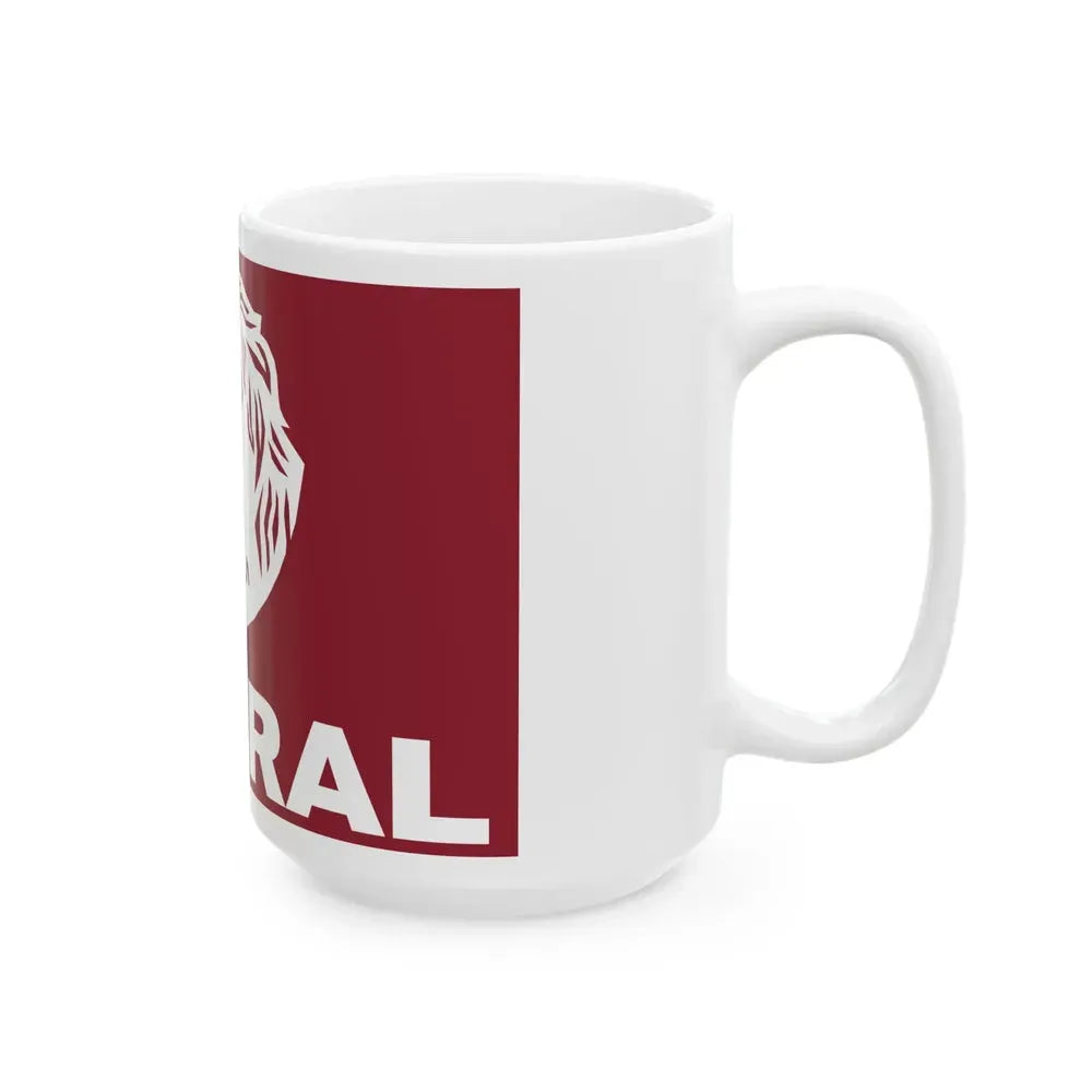 Emblem of Azerbaijan Liberal Party (Azerbaijan) White Coffee Mug - Go Mug Yourself