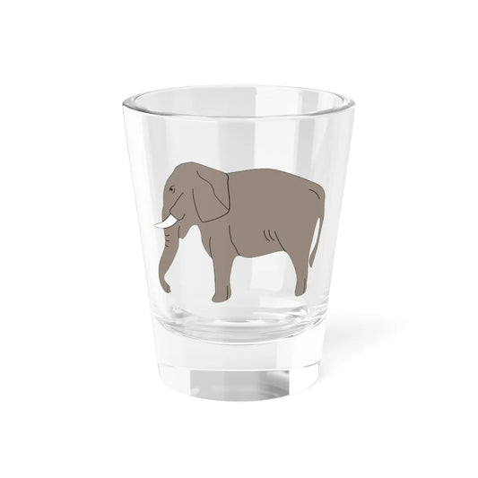 Emblem of British Togoland (Ghana) (Coat of Arms) Shot Glass 1.5oz 1.5oz - Go Mug Yourself