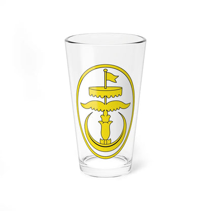 Emblem of Brunei 1950-1959 (Brunei) (Coat of Arms) Pint Glass 16oz 16oz - Go Mug Yourself