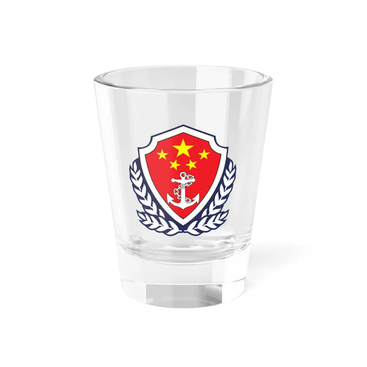 Emblem of China Coast Guard (China) (Coat of Arms) Shot Glass 1.5oz 1.5oz - Go Mug Yourself
