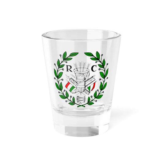 Emblem of Cispadane Republic (Italy) (Coat of Arms) Shot Glass 1.5oz 1.5oz - Go Mug Yourself
