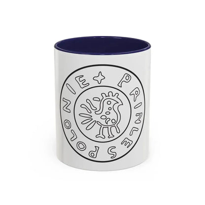Emblem of Civitas Schinesghe - Accent Coffee Mug 11oz Navy - Go Mug Yourself