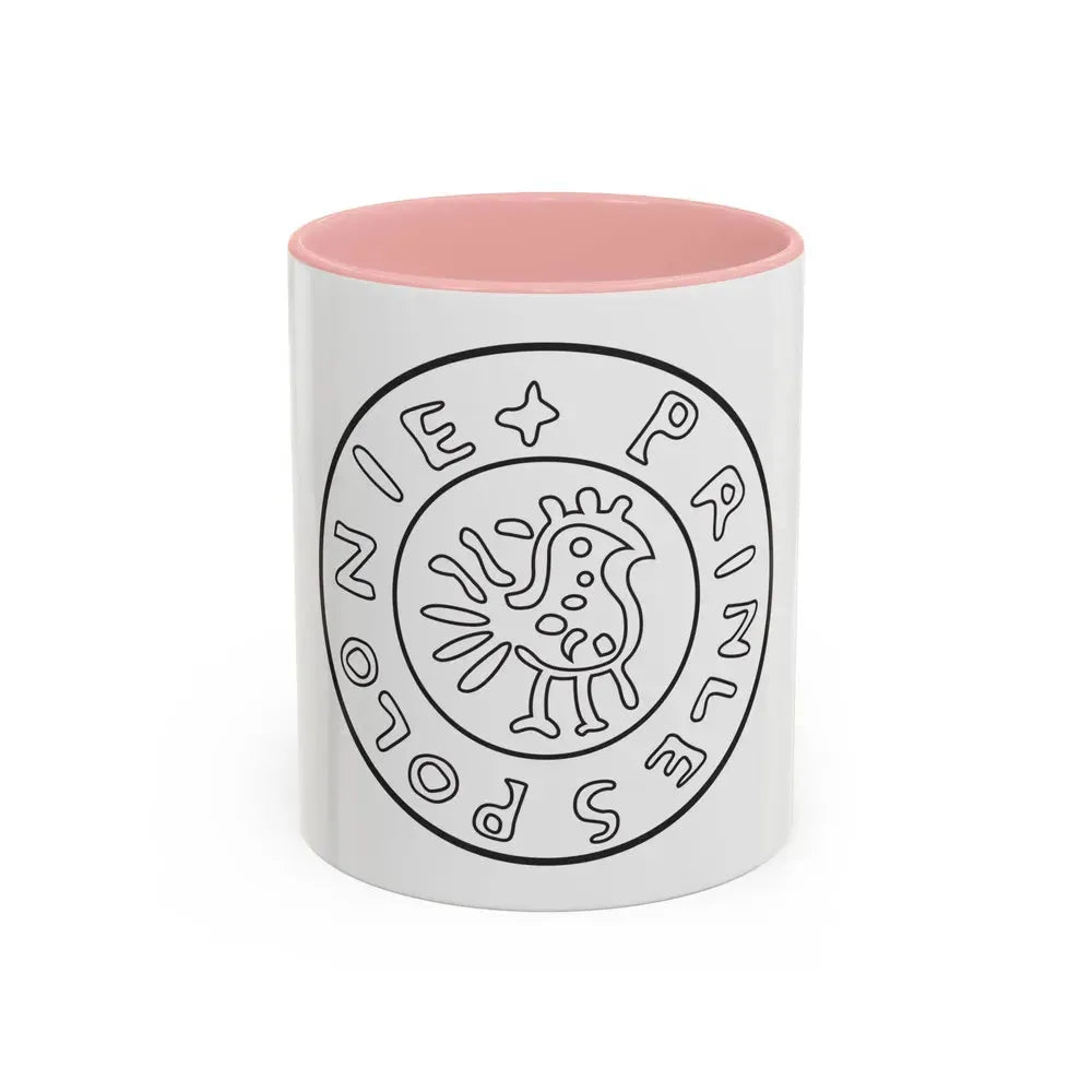 Emblem of Civitas Schinesghe - Accent Coffee Mug 11oz Pink - Go Mug Yourself