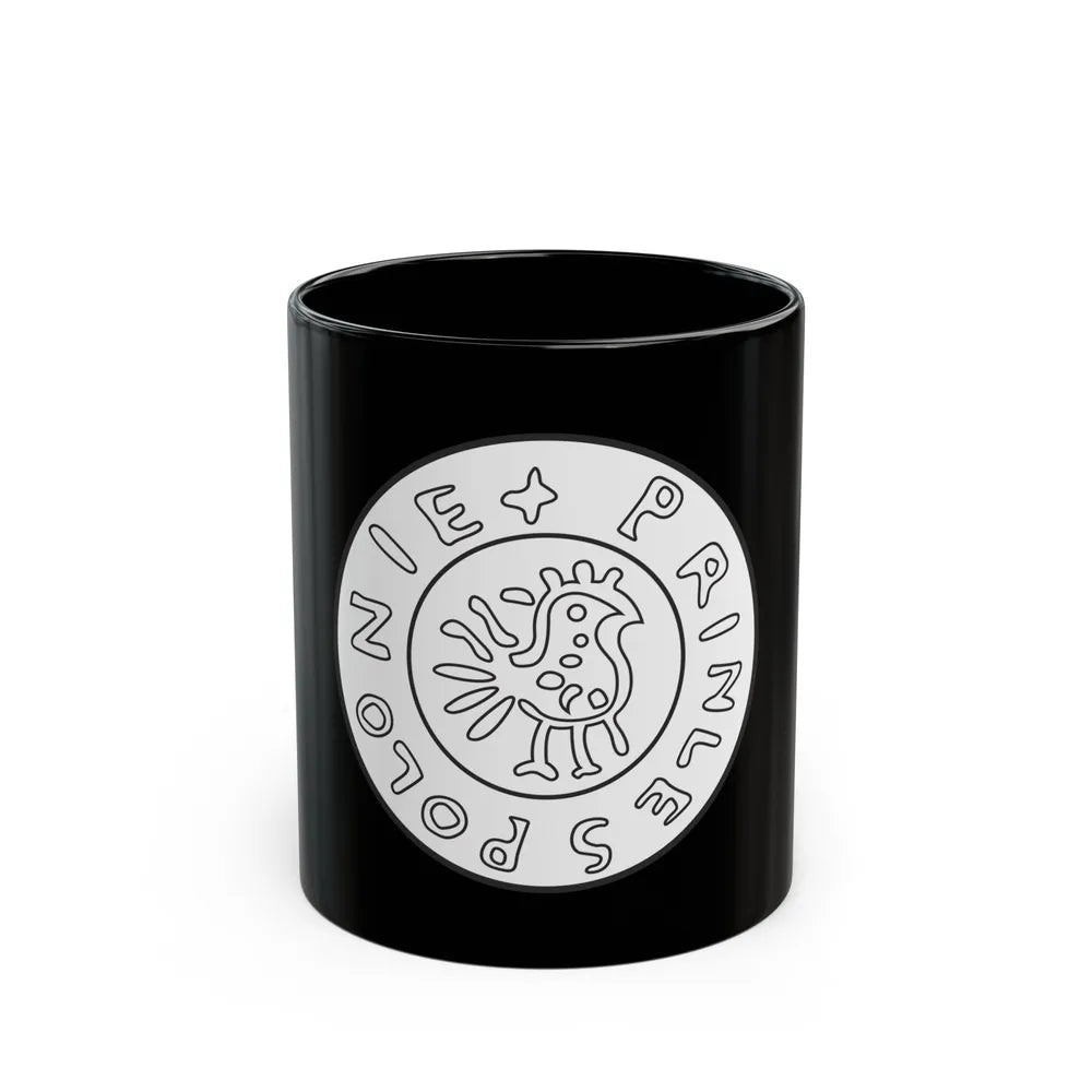 Emblem of Civitas Schinesghe - Black Coffee Mug-11oz-Go Mug Yourself