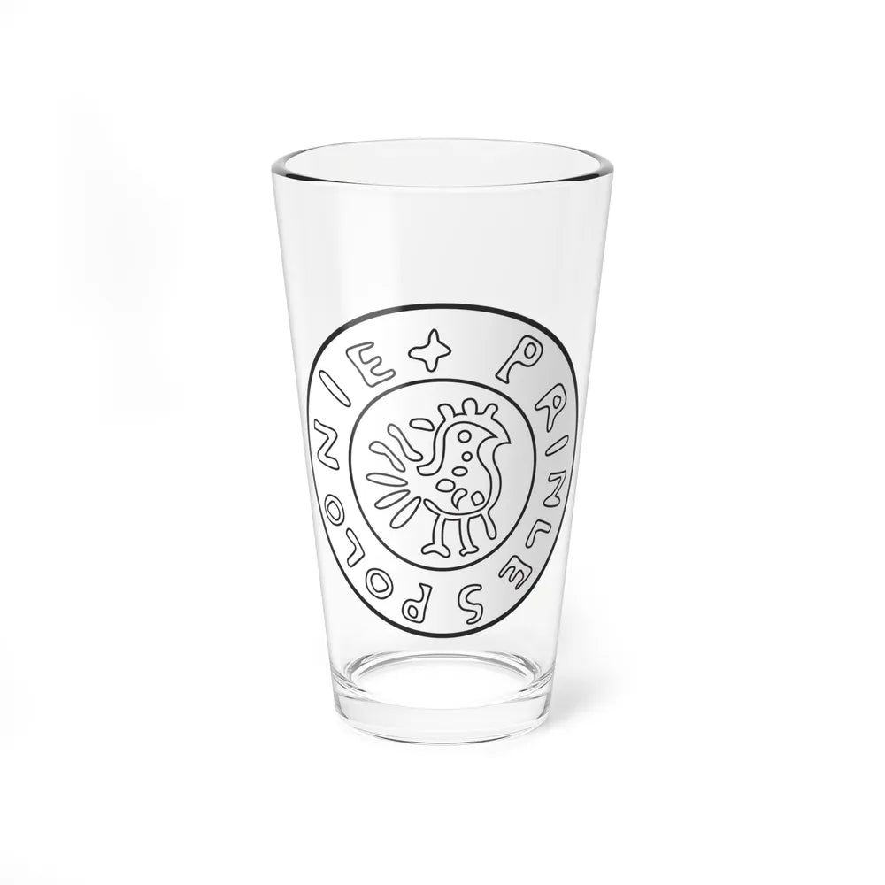 Emblem of Civitas Schinesghe - Pint Glass 16oz-16oz-Go Mug Yourself