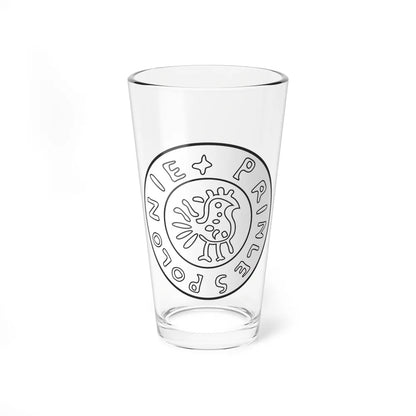 Emblem of Civitas Schinesghe - Pint Glass 16oz-16oz-Go Mug Yourself