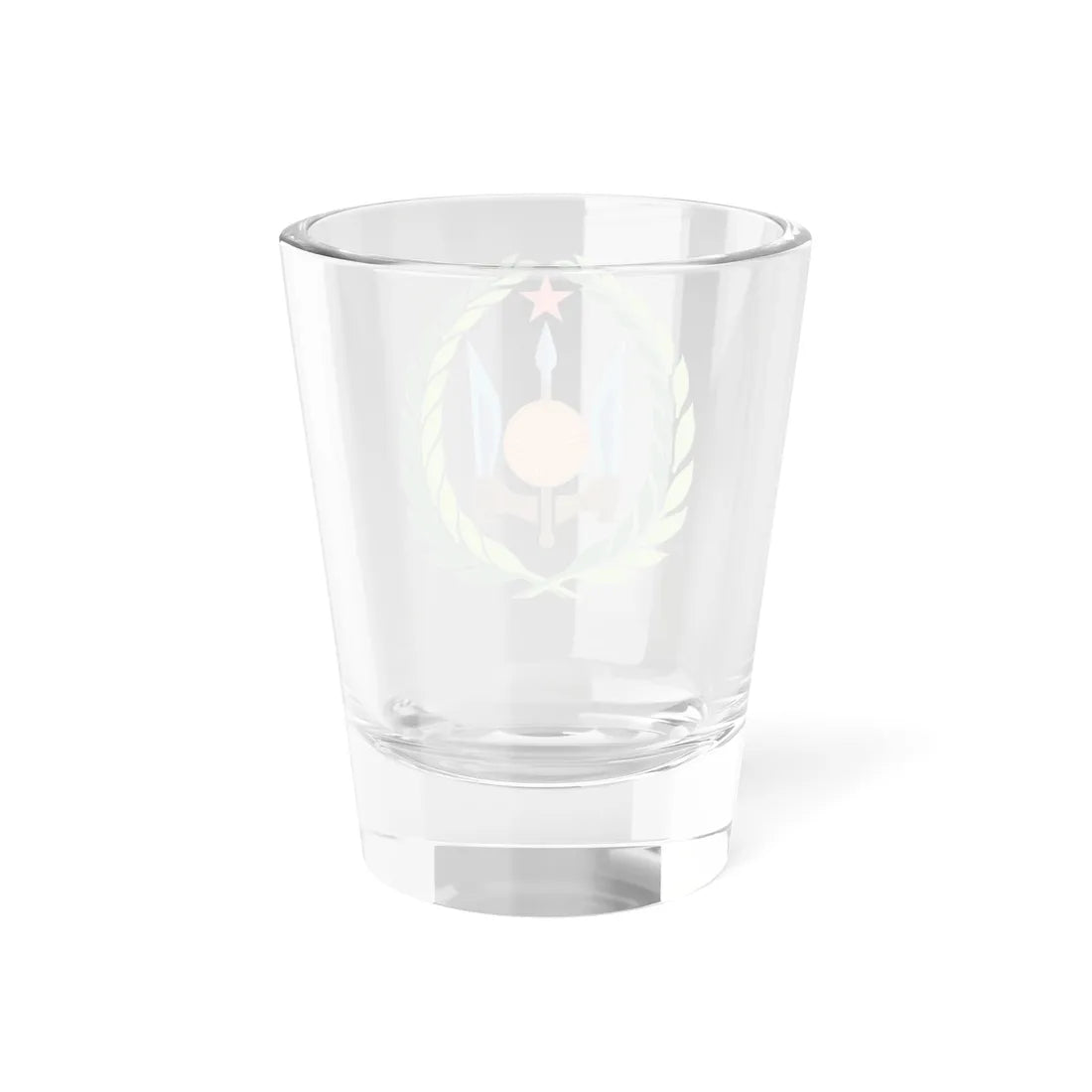Emblem of Djibouti (Djibouti) (Coat of Arms) Shot Glass 1.5oz - Go Mug Yourself