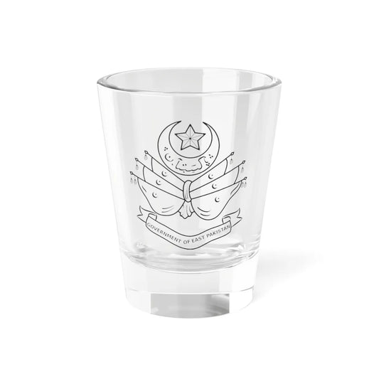 Emblem of East Pakistan 1956-1970 (Pakistan) (Coat of Arms) Shot Glass 1.5oz 1.5oz - Go Mug Yourself