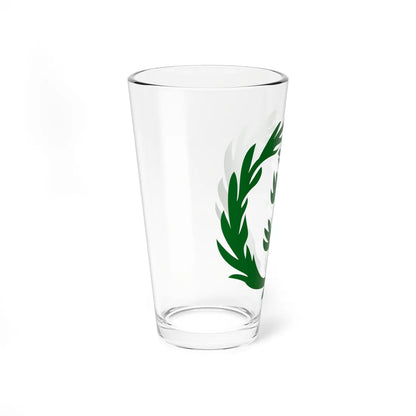 Emblem of Eritrea 1952-1962 (Eritrea) (Coat of Arms) Pint Glass 16oz - Go Mug Yourself