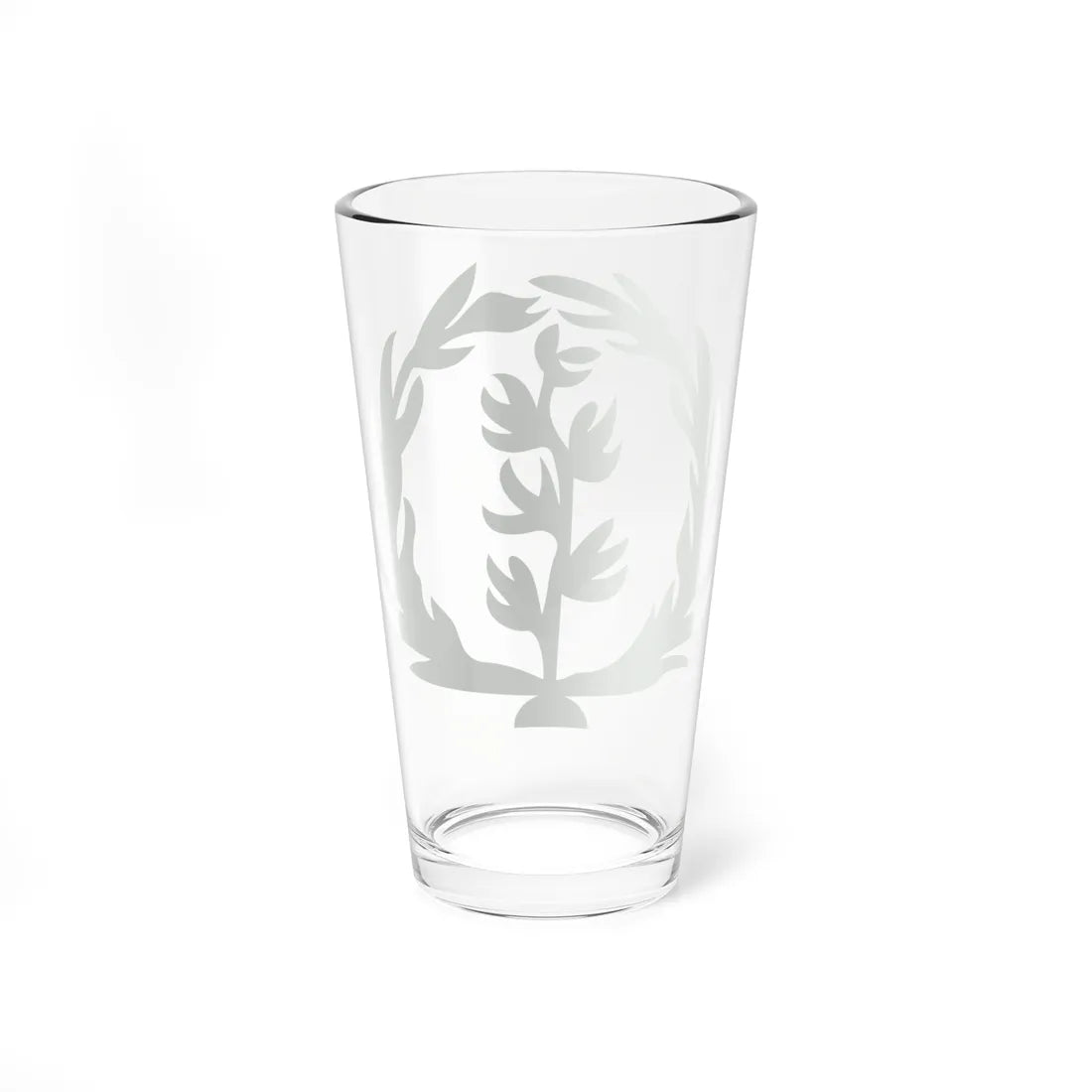 Emblem of Eritrea 1952-1962 (Eritrea) (Coat of Arms) Pint Glass 16oz - Go Mug Yourself