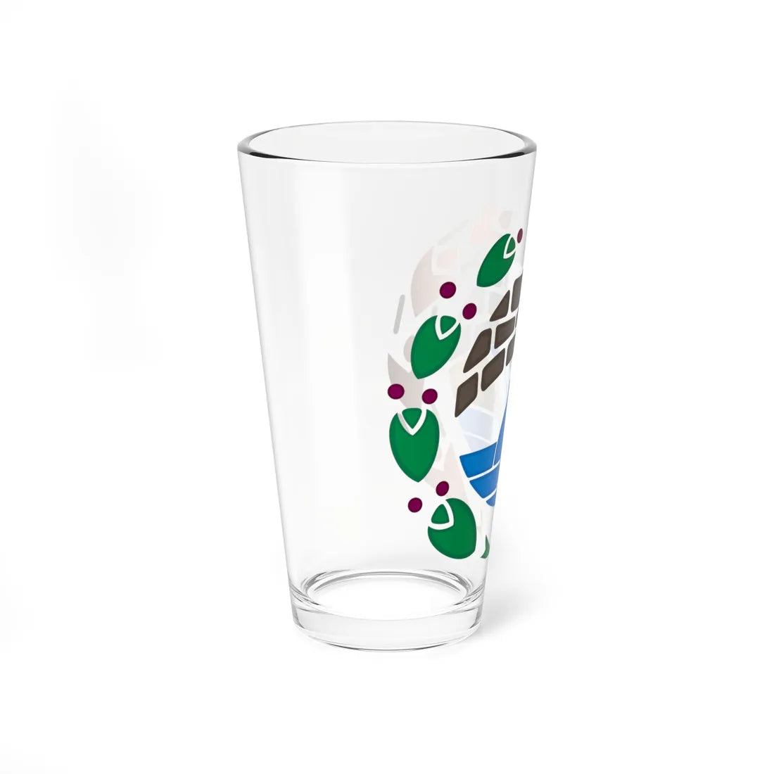 Emblem of Escaldes-Engordany (Andorra) (Coat of Arms) Pint Glass 16oz - Go Mug Yourself