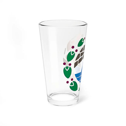Emblem of Escaldes-Engordany (Andorra) (Coat of Arms) Pint Glass 16oz - Go Mug Yourself
