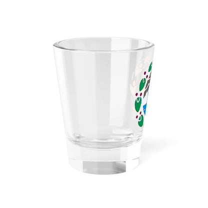 Emblem of Escaldes-Engordany (Andorra) (Coat of Arms) Shot Glass 1.5oz - Go Mug Yourself