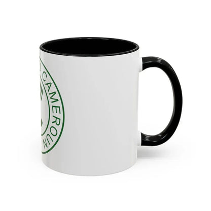 Emblem of French Cameroon - Accent Coffee Mug - Go Mug Yourself