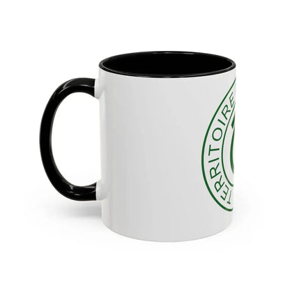 Emblem of French Cameroon - Accent Coffee Mug - Go Mug Yourself