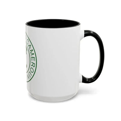 Emblem of French Cameroon - Accent Coffee Mug - Go Mug Yourself