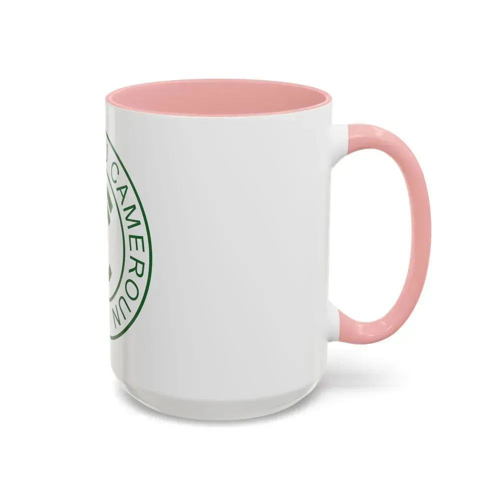 Emblem of French Cameroon - Accent Coffee Mug - Go Mug Yourself