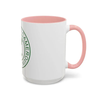 Emblem of French Cameroon - Accent Coffee Mug - Go Mug Yourself