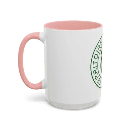Emblem of French Cameroon - Accent Coffee Mug - Go Mug Yourself