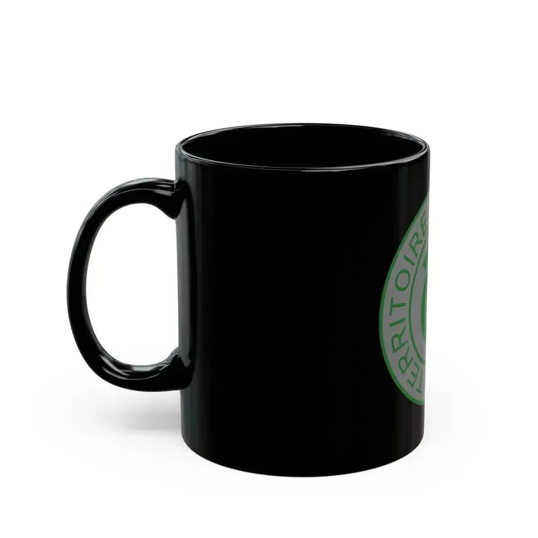 Emblem of French Cameroon - Black Coffee Mug - Go Mug Yourself