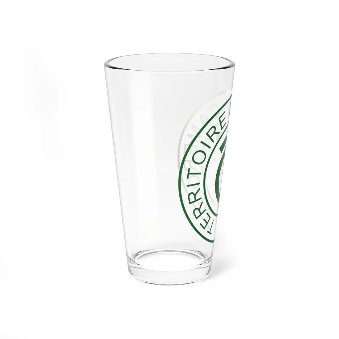 Emblem of French Cameroon (Cameroon) (Coat of Arms) Pint Glass 16oz - Go Mug Yourself