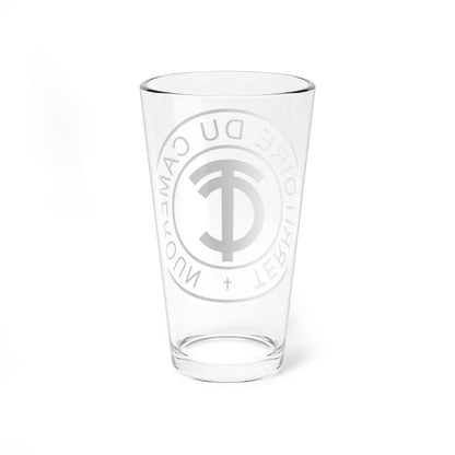 Emblem of French Cameroon (Cameroon) (Coat of Arms) Pint Glass 16oz - Go Mug Yourself