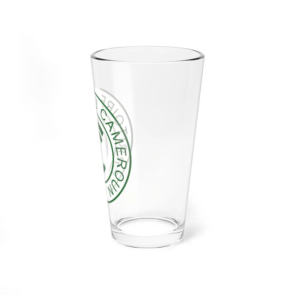 Emblem of French Cameroon - Pint Glass 16oz-Go Mug Yourself