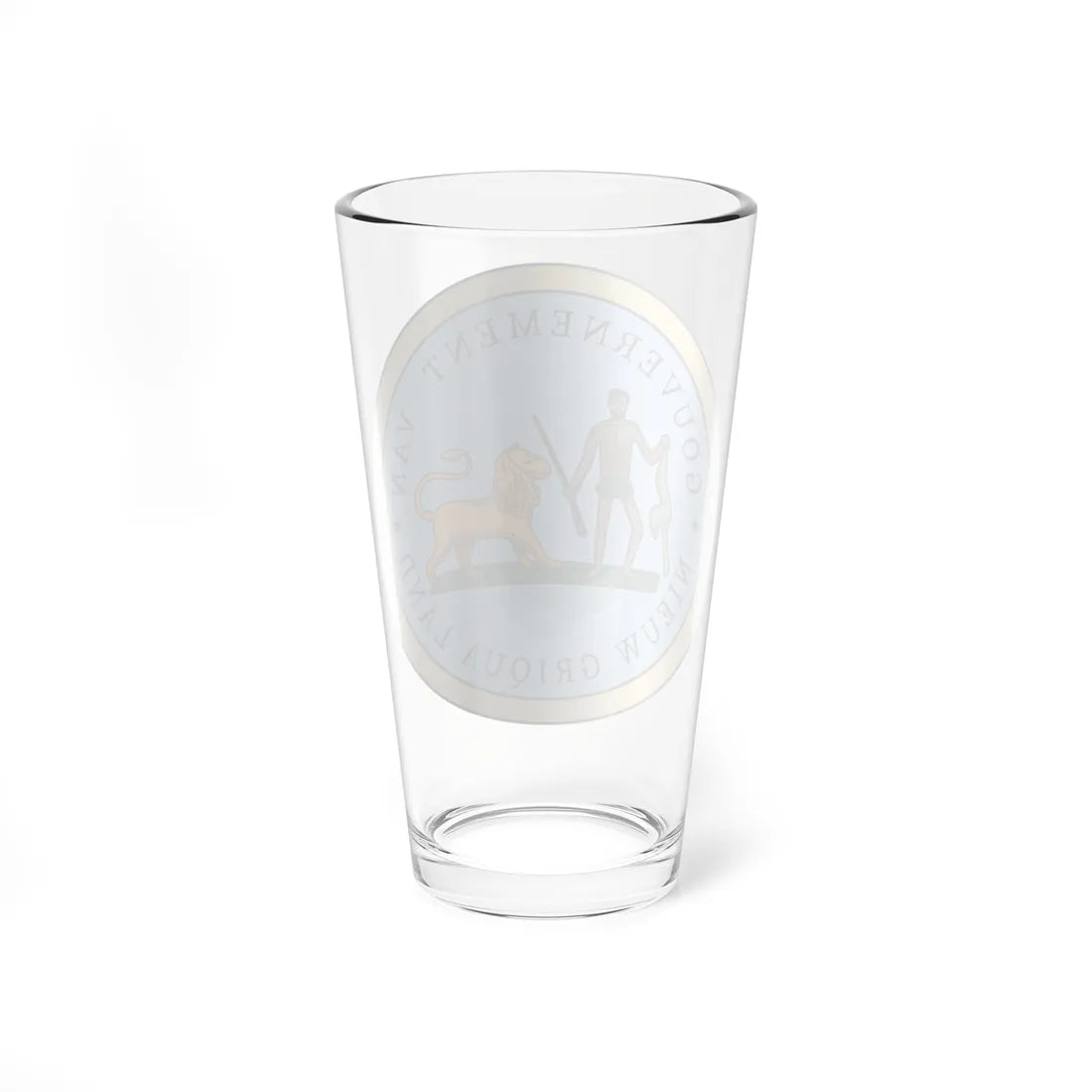Emblem of Griqualand East (South Africa) (Coat of Arms) Pint Glass 16oz - Go Mug Yourself