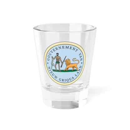 Emblem of Griqualand East (South Africa) (Coat of Arms) Shot Glass 1.5oz 1.5oz - Go Mug Yourself