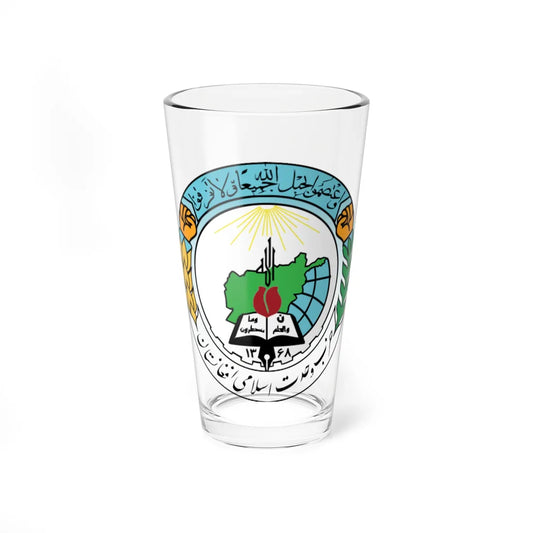 Emblem of Hezbe Wahdat (Afghanistan) (Coat of Arms) Pint Glass 16oz 16oz - Go Mug Yourself