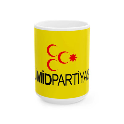 Emblem of Hope Party (Azerbaijan) White Coffee Mug 15oz - Go Mug Yourself
