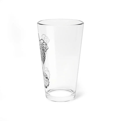 Emblem of India without motto (India) (Coat of Arms) Pint Glass 16oz - Go Mug Yourself