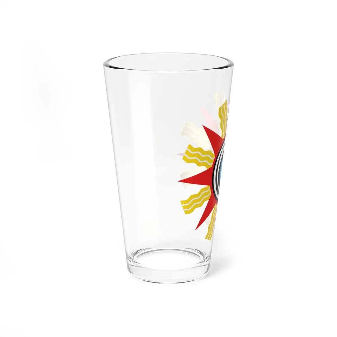 Emblem of Iraq 1959-1965 (Iraq) (Coat of Arms) Pint Glass 16oz - Go Mug Yourself