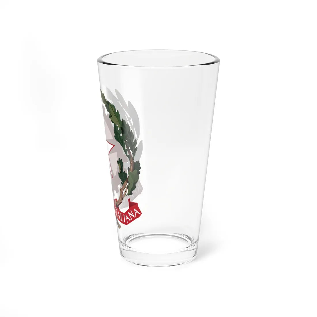 Emblem of Italy (Italy) (Coat of Arms) Pint Glass 16oz - Go Mug Yourself