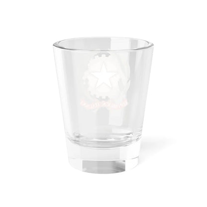 Emblem of Italy (Italy) (Coat of Arms) Shot Glass 1.5oz - Go Mug Yourself