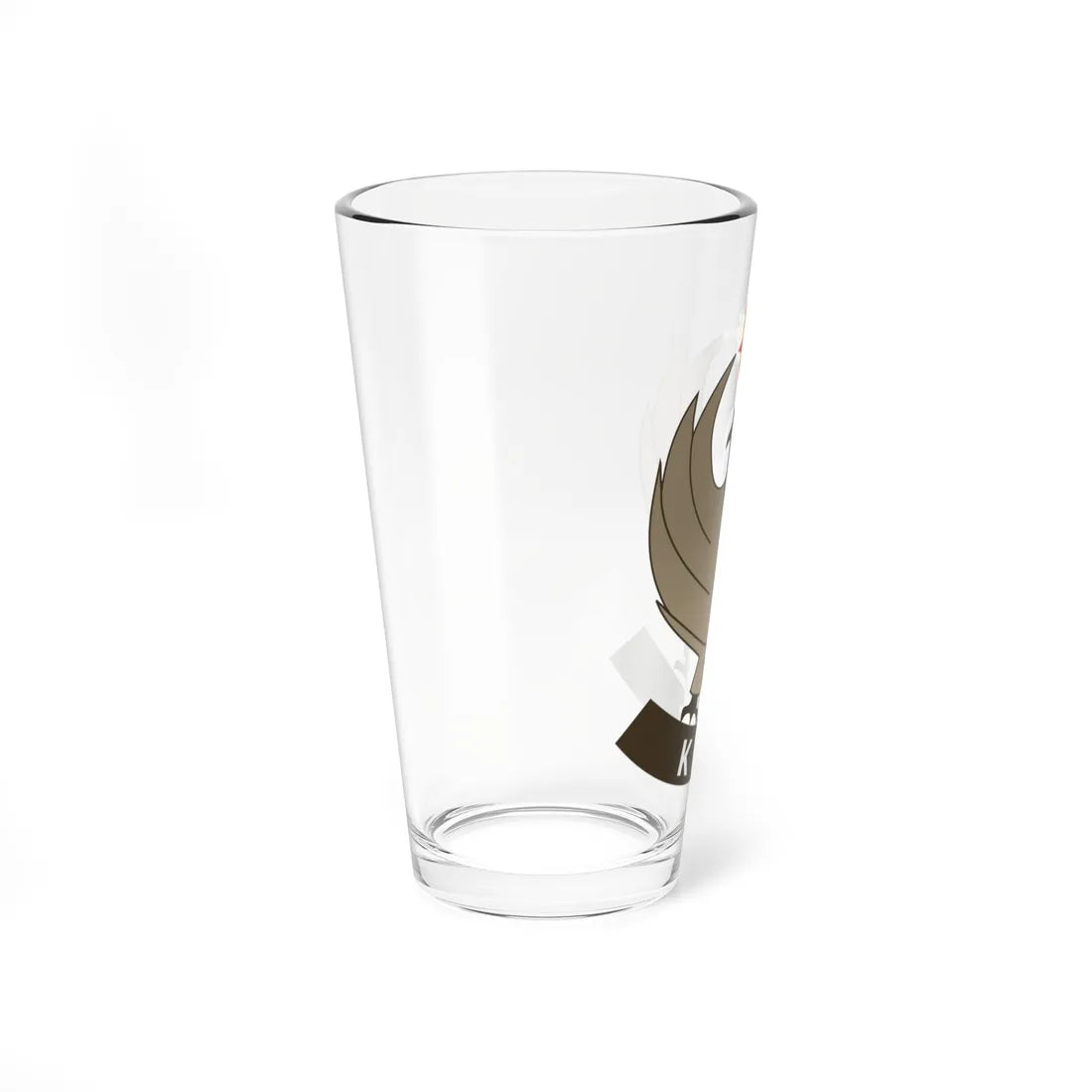 Emblem of Kurdistan Regional Government (Iraq) (Coat of Arms) Pint Glass 16oz - Go Mug Yourself