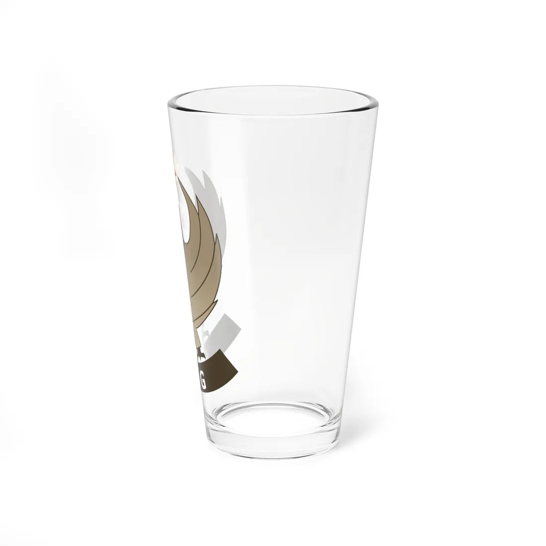 Emblem of Kurdistan Regional Government (Iraq) (Coat of Arms) Pint Glass 16oz - Go Mug Yourself